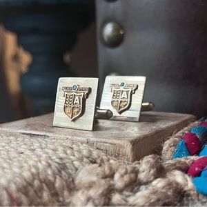 Allied Stores Cuff Links, 12k gold- vintage, employee gift